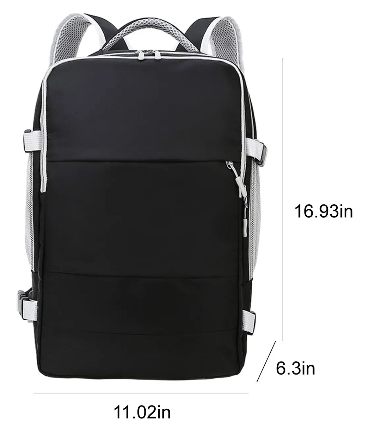 Vista 5 de Mochila De Viaje 30l - color: Gris